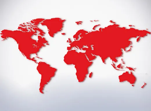 Proveedor de servicios con plataforma globalizada para clientes de todo el mundo